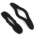 TOOGOO 4pcs Magic Foam Sponge Clip Hair Styling Donut Bun Former Maker (2 Large+2 Small)