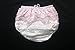 Haian ABDL PVC & Satin Panties Frilly Rumba Pants Color White (X-Large)