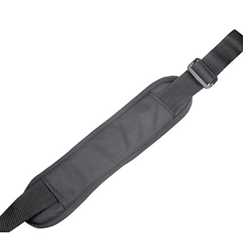 Hanperal Black Comfort Strap Double shoulder,Trimmer Shoulder Strap for Brushcutters / Trimmers / Strimmer Harness, Garden Brush Cutter Lawn Mower Nylon Belt - Thumbnail 4