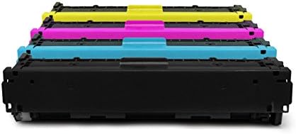 Compatible Canon 045 High Yield Toner Cartridge CMYK For Use With Canon Color imageCLASS MF634Cdw, MF632Cdw, LBP612Cdw, 4 Pack, by Innature