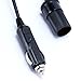 Amarine-made White 12v-24v 8W 180 LED 1000 Lumens IP68 Submersible Fishing Light Underwater Fish Finder Lamp with Battery Clip & Power Plug (White)
