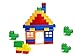 Premium Large Pegs Big Dots Building Bricks 4 Color - 108 Pack with bricks, Doors and Windows - Compatible with All Major Double or Duple Size Bricks(Red,Yellow,Blue and Green）