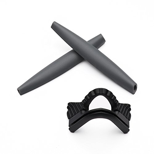 Replacement Earsocks & Nosepiece Rubber Kits for Oakley M Frame Series Sunglass (Grey, 0)