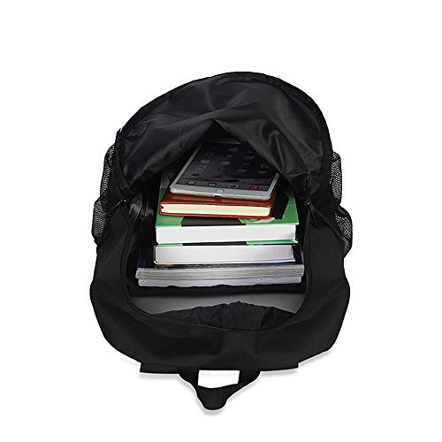 Travel Decor Durable Backpack,Sunlounger at Terrace in Santorini Greece Resort Relaxation Aegean for School Travel,12.2"L x 5.5"W x 18.5"H - Thumbnail 4