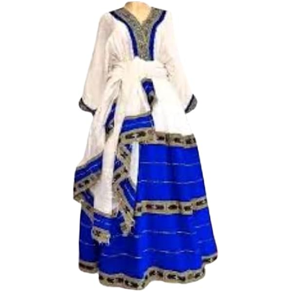 slim fit dress slacks Almeda Ethiopian Dress main image 0