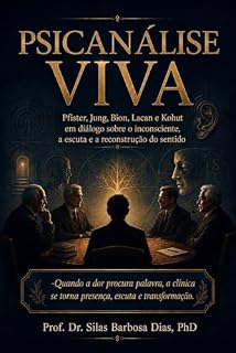 Livro PSICANÁLISE VIVA: Da escuta do Inconsciente à Reconstrução do Sentido - Uma jornada cronológica por Pfister, Jung, Bion, Lacan e Kohut