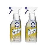 Bar Keepers Friend More Spray + Foam (25.4 oz) | Multipurpose Spray Cleanser and Rust Stain Remover | for Use on Countertops, Sinks, Bathtubs, Showers, Fixtures, Tile, and More (2)
