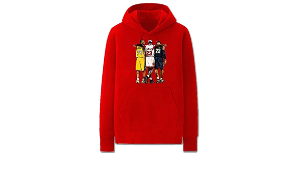 CCAV Lebron James, Kobe Bryant, Michael Jordan, suéter con Capucha de  Baloncesto para Hombre y Mujer, Deportivo, a Granel, Sudadera Transpirable,  (M-XXL) Rojo M: Amazon.es: Ropa