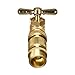 GORILLA EASY CONNECT Garden Hose Quick Connect Fittings. ¾ Inch GHT Solid Brass. (4)