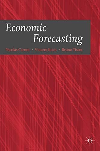 Econometric models and economic forecasts: Pindyck, Robert S