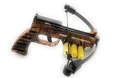 Nxt Generation Toy Fall Camo Design Mini Crossbow - Light, Compact, and Accurate, Archery and Pistol Target Practice - Practice Play for Kids - Incl 3 Safe Foam Suction Cup Dart Projectiles
