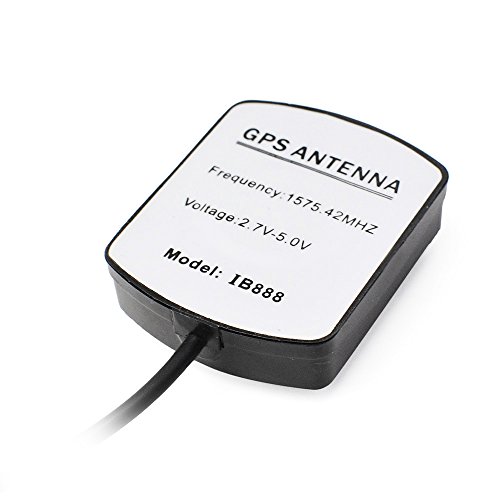 image for Superbat Waterproof Active GPS Antenna with MCX Male Plug Connector 3-