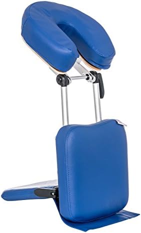 Harima Deluxe Professional Table Top Headrest | Stand-Alone Face Cradle | Ergonomic Design with High Density Foam | Lightweight & Portable with Carry Bag | Ideal for an Indian Head Massage