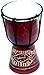 Djembe or Jembe Drum With nature and Animals carving from Jerusalem - Small (19cm or 7.5 Inches high) by Holy Land Market