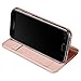 Galaxy J7 Pro Case , DUX DUCIS Skin Pro Series Ultra Slim Layered Dandy ,Kickstand,Magnetic Closure,TPU bumper,Leather,Full Body Protection For Samsung Galaxy J7 Pro (16GB) J730G / DS (Rose Gold)