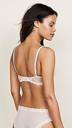 Natori Women's Feathers Contour Plunge Bra, Cameo