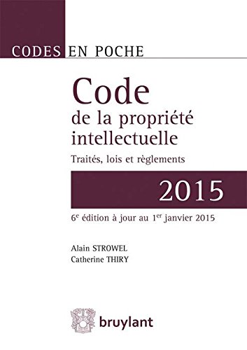 Code de la propriété intellectuelle