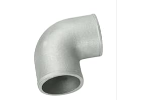 CAIMOTO 64mm 2.5" 2-1/2 inch Cast Aluminum Joint Elbow Turbo Intercooler Pipe 90 Degree(2.5")