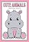 Livro LIVRO PRA COLORIR CUTE ANIMAL