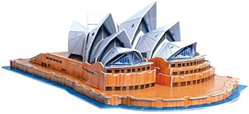 3D Jigsaw Puzzle - Sydney Opera House , Australia : Model Parts 58pcs