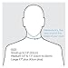 BAC Neck Helper Revolutionary Neck Brace for Neck Pain, Neck Support & Improving Forward Head Posture | Discreet & Comfortable Cervical Collar | London Spine Clinic Approved (Black Large)