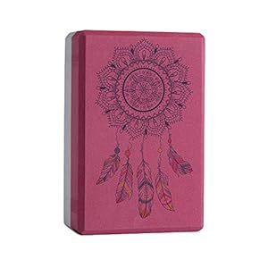 CWM 2PCS Yoga Blocak and High Density EVA Foam Yoga Brick to Support and Deepen Poses