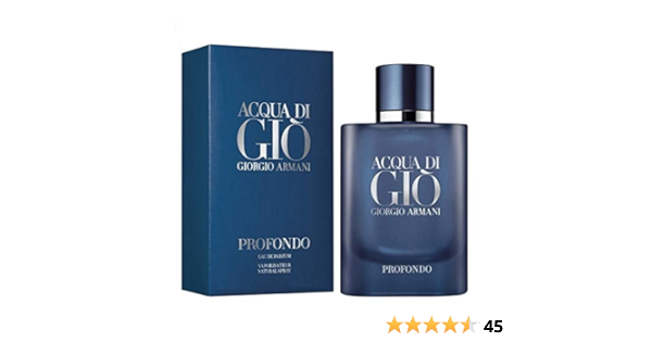 acqua di giò profondo giorgio armani for men