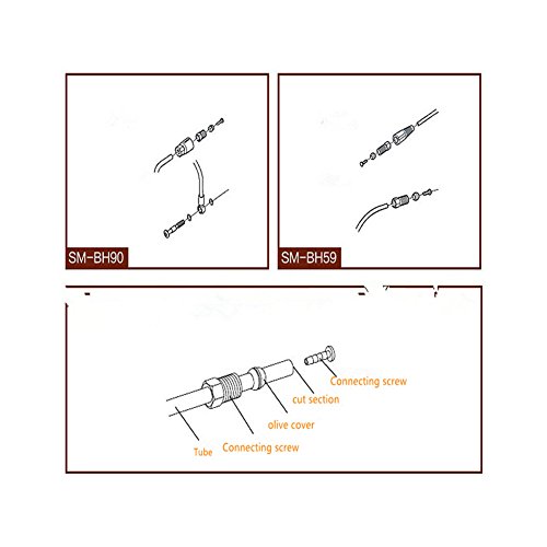 image for Gub Bicycle BH90 BH59 2.5M Bike Hydraulic Disc Brakes Hose Connector I