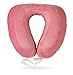 Cabeau Evolution Memory Foam Travel Pillow - The Best Neck Pillow with 360 Head & Neck Support - Pink