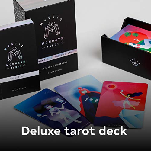 Mystic Mondays Tarot: A Deck for the Modern Mystic (Tarot Cards and Guidebook Set, Card Game Gifts, Arcana Tarot Card Set) - Thumbnail 2