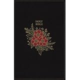 KJV, Deluxe Reference Bible, Super Giant Print, Leathersoft, Black, Red Letter Edition, Comfort Print