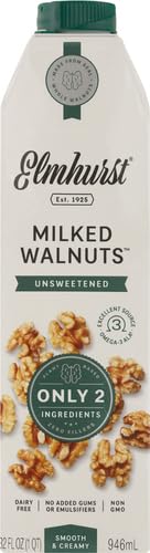 ELMHURST, MILK WALNUT UNSWEETENED OMEGA 3, 32 FL OZ