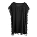 Chenghe Womens Roomy Tassels Chiffon Bikini Cover Ups