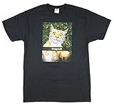 Snapcat Men's Cat Selfie Graphic T-Shrit