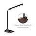 SOLLED LED Desk Lamp, 360 Degree Flexible Gooseneck Table Lamp (Wood Grain) with 25 Adjustable Modes Eye-Caring Dimmable Touch Lamp