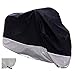 XYZCTEM All Season Black Waterproof Sun Motorcycle Cover,Fits up to 108" Motors (XX Large & Lockholes) primary