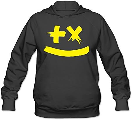 YQUE Women's Martin Singer Garrix Hoodies Hoodie Size M Black