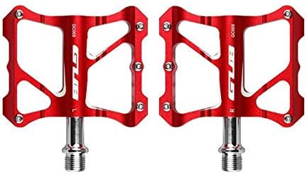 CxIACom 1 Pair BMX MTB Road Bike Bicycle Cycling Anti-Slip Aluminum Alloy Flat Pedals