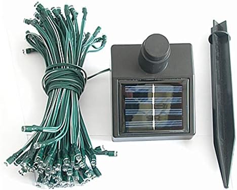 Eduton 17M 100 LED Solar Powered Warm White String Fairy Lights Garden Party Outdoor