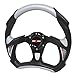 for Universal Fit 320mm JDM Battle Racing Steering Wheel New - Mazda Mitsubishi etc (Silver Gray) (002BS)