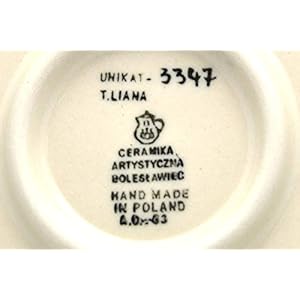 Polish Pottery Mug – 16 oz. Bistro – Unikat Signature U3347