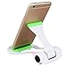 Geekercity Multi-Angle Universal Cellphone Stand Holder, Adjustable Portable Foldable Lazy Desktop Cell Phone Cradles Mount Bracket for Smartphones Tablets E-Readers iPhone Samsung Galaxy (Green)