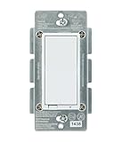 GE Z-Wave Wireless Smart Lighting Control Smart Switch, On/Off, In-Wall, Includes White & Light Almond Paddles, Works with Amazon Alexa, 12722