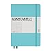 Leuchtturm1917 Medium Size (A5) Hardcover Notebook / Journal, Ruling: Ruled / Lined Pages, Color: Light Blue Cover
