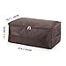 DOKEHOM XX-Large Under Bed Storage Bag (5 Colors), Thick Ultra Size Fabric Clothes Bag, Moisture Proof (Brown, XXL)