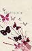 Notebook: Design Butterflies Pink watercolor butterfly pretty girl girls girlfriend color beautiful cheerful by Wild Pages Press