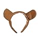 Wildlife Tree Plush Mountain Lion Ears Headband Accessory for Cougar Costume, Cosplay, Pretend Animal Play Safari Party Costumes