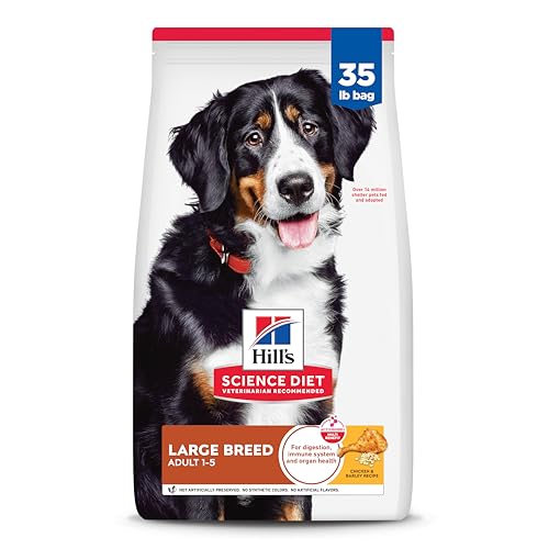 Hill's Science Diet Adult 1-5 Large Breed Dry Dog Food, Chicken & Barley, 35 lb…