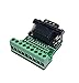 Sysly DB9 RS232 D SUB Male Adapter to 9 Position Terminal Breakout Board 2Pcs
