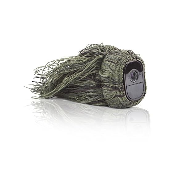 Ghillie Tarnkappe für kabellose Smart Home Security Arlo Pro & Arlo Pro 2 Kameras – von Wasserstein (1 x Ghillie für…